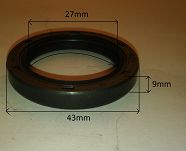Simmering   27 x 43 x 9 AO ACM Corteco - 2
