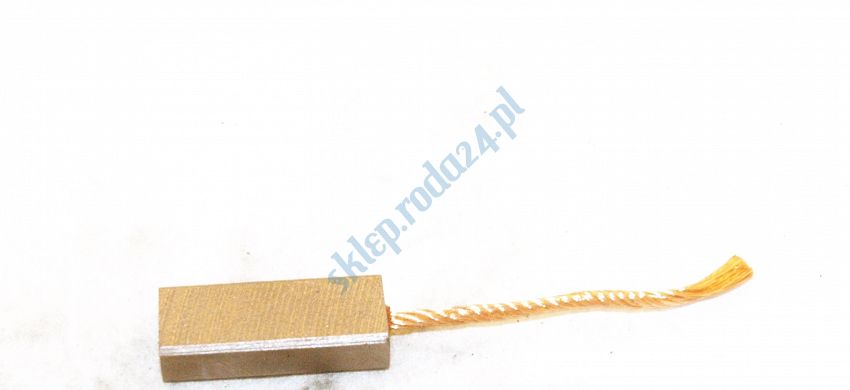 Szczotka   6,0 x 10,0 x 25,0 miedz-węglow 608b