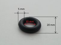 Oring  10,00 mm x 5,00 mm - 2