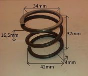 Sprężyna pompy oleju 126p Springs - 2