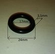 Oring  17,00 mm x 3,50 mm - 2