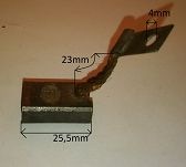 Szczotka   9,0 x 13,5 x 25,5 miedziana Żuk, Fergus - 2