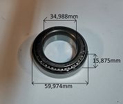 Łożysko L68149 / L68110 stożkowe piasty LDV SKF - 2