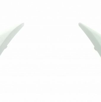 Nakładka błotnika tył kpl gład. PN Caro, Atu, Plus