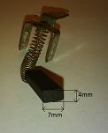 Szczotka   4,0 x 7,0 x 20,0 weglowa 126p - 2