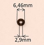 Oring    2,90 mm x 1,78 mm 126p, FSO, PN EPDM - 2