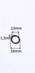 Oring  13,00 mm x 1,50 mm - 2