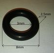 Oring    3,00 mm x 2,50 mm - 2