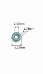 Oring    2,57 mm x 1,78 mm - 2