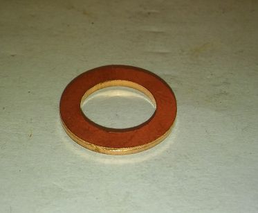 Podkładka  CU 10 x 16 x 1,5 126p