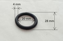 Oring  20,00 mm x 4,00 mm - 2