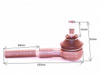 Końcówka dr. kier. 126p długa Mototechnika - 2
