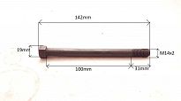 Śruba M 14 x 2,0 x 130 resora Żuk, Nysa, PN Truck - 2