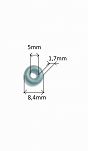 Oring    5,00 mm x 1,70 mm   - 2