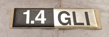 Emblemat "1.4 GLI" PN Caro, Atu, Plus