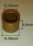 Tulejka rozr. 12,55 mm x 16,56 mm x 9,90 mm AS - 2