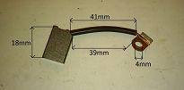 Szczotka   5,5 x 12,0 x 18,0 węglowa Ural K 750 - 2