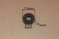 Pierścień UN  4,0 x 7,5 x 3,0 - 2
