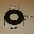 Podkładka gumowa sprężyny zaworu FSO, PN - 2