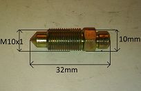 Odpowietrznik M10 x 1 x 32 Żuk, Nysa, Tico WP - 2