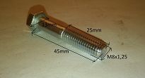 Śruba M   8x   45 sześciokąt kl.  8,8 126p  - 2
