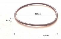 Oring 310,00 mm x 5,00 mm NBR - 2