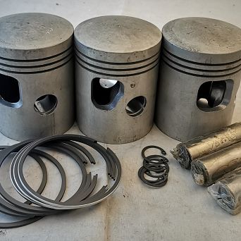 Zestaw tłoków VIII szlif 75,5 Wartburg 353 1.0 NRD