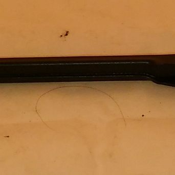 Ramię wycieraczki 126p