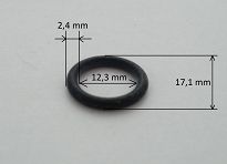 Oring  12,30 mm x 2,40 mm EPDM - 2