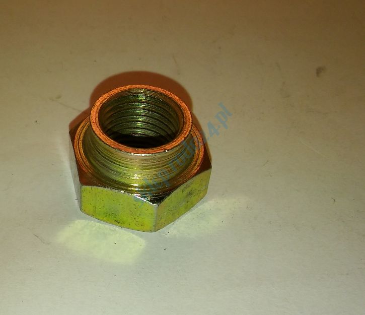 Nakrętka  M14 x 1,5  piasty prawy gwint 126p