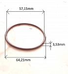 Oring  57,15 mm x 3,53 mm NBR - 2