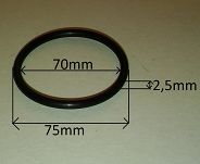 Oring  70,00 mm x 2,50 mm - 2