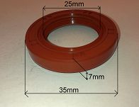 Simmering   25 x 35 x 7 AO VMQ - 2