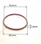 Oring  34,50 mm x 1,80 mm - 2