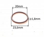 Oring  20,00 mm x 1,80 mm - 2