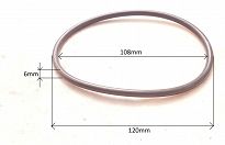 Oring 108,00 mm x 6,00 mm  - 2