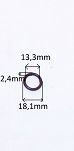 Oring  13,30 mm x 2,40 mm - 2