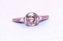 Nakrętka  M 6x1,0 motylek  SIMSON, MZ - 4