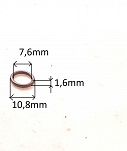 Oring    7,60 mm x 1,60 mm NBR - 2