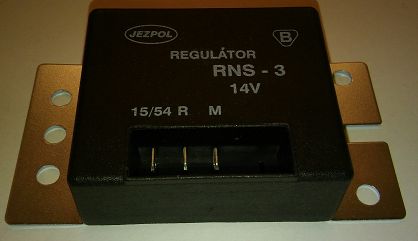 Regulator napięcia RNS - 3 14V Skoda, Zetor, Jawa