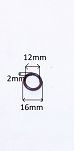Oring  12,00 mm x 2,00 mm NBR wtryskiwacza PN - 2