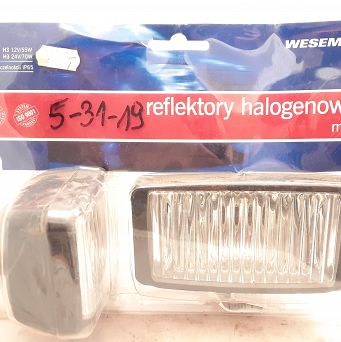 Halogeny prostokątny mini 138 x 78 Wesem 