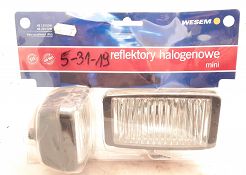 Halogeny prostokątny mini 138 x 78 Wesem 