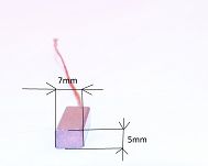 Szczotka   5,0 x 7,0 x 21,5 węglowa FM311 - 4