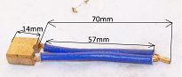 Szczotka   7,0 x 15,0 x 14,0 miedziana  PSX119-120 - 4