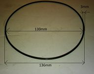 Oring 130,00 mm x 3,00 mm - 2