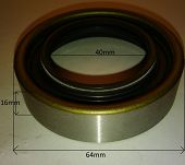 Simmering   40 x 64 x 16 DUO NBR Corteco - 2