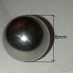 Kulka fi 8,0 wodzika I - II biegu Fiat 126p CC 700 - 2