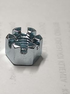 Nakrętka  M10 x 1,00 x 12 koron. Żuk, Warszawa
