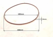 Oring 180,00 mm x 4,00 mm NBR - 2